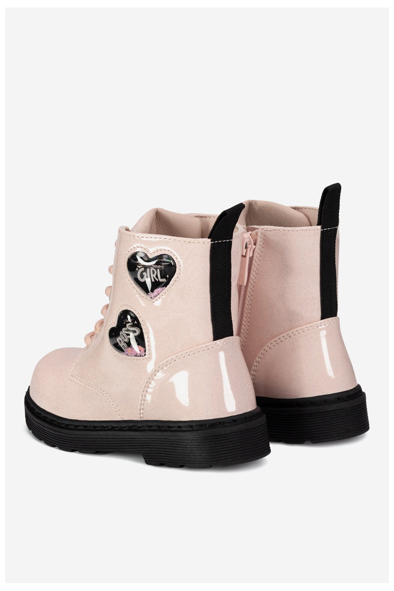 Trzewiki Nelli Blu CM231212-1 Różowy jasny