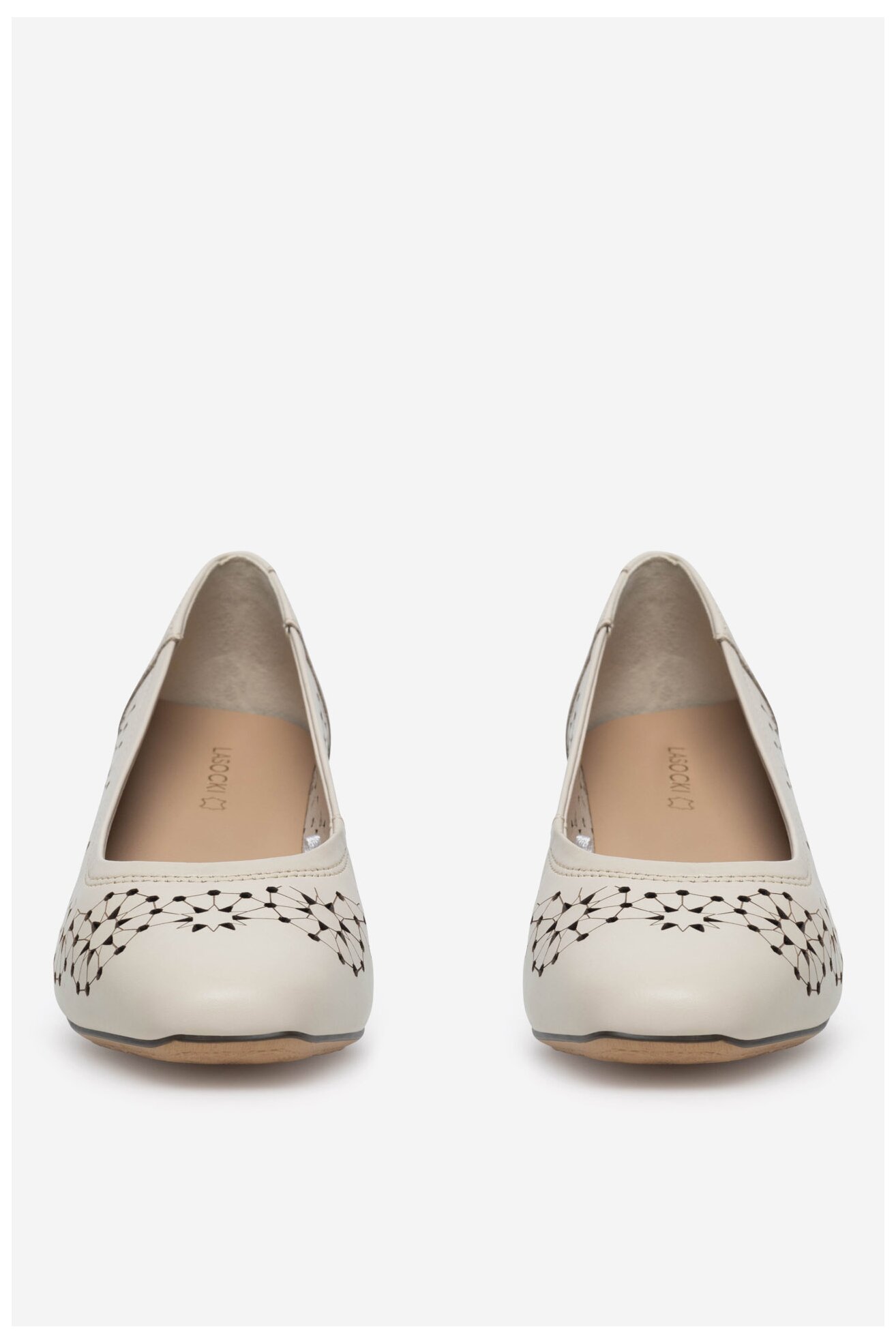 Körömcipő Lasocki RST-AGNES-03 BÉZS