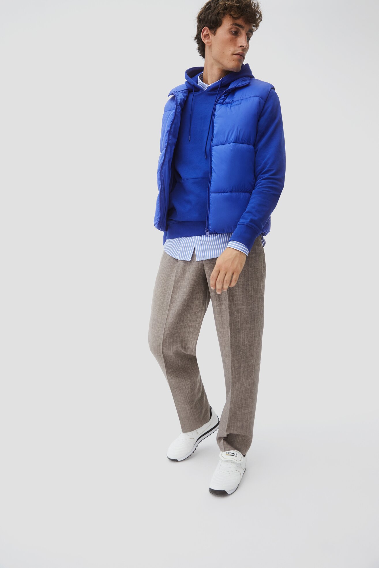 Vestă Sprandi AW21-VTM001 ALBASTRU