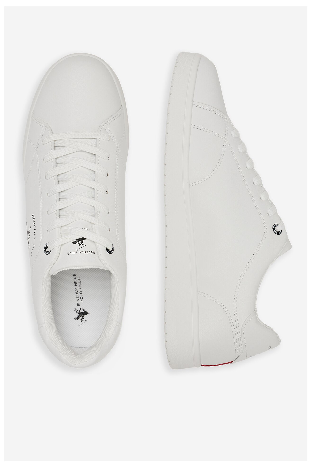 Sneakerși Beverly Hills Polo Club MYL-CE23388A ALB