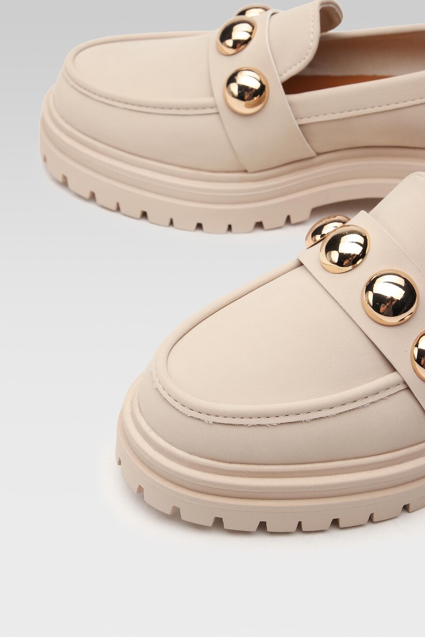 
                DeeZee - Loafersy na grubej podeszwie - 5904862550107