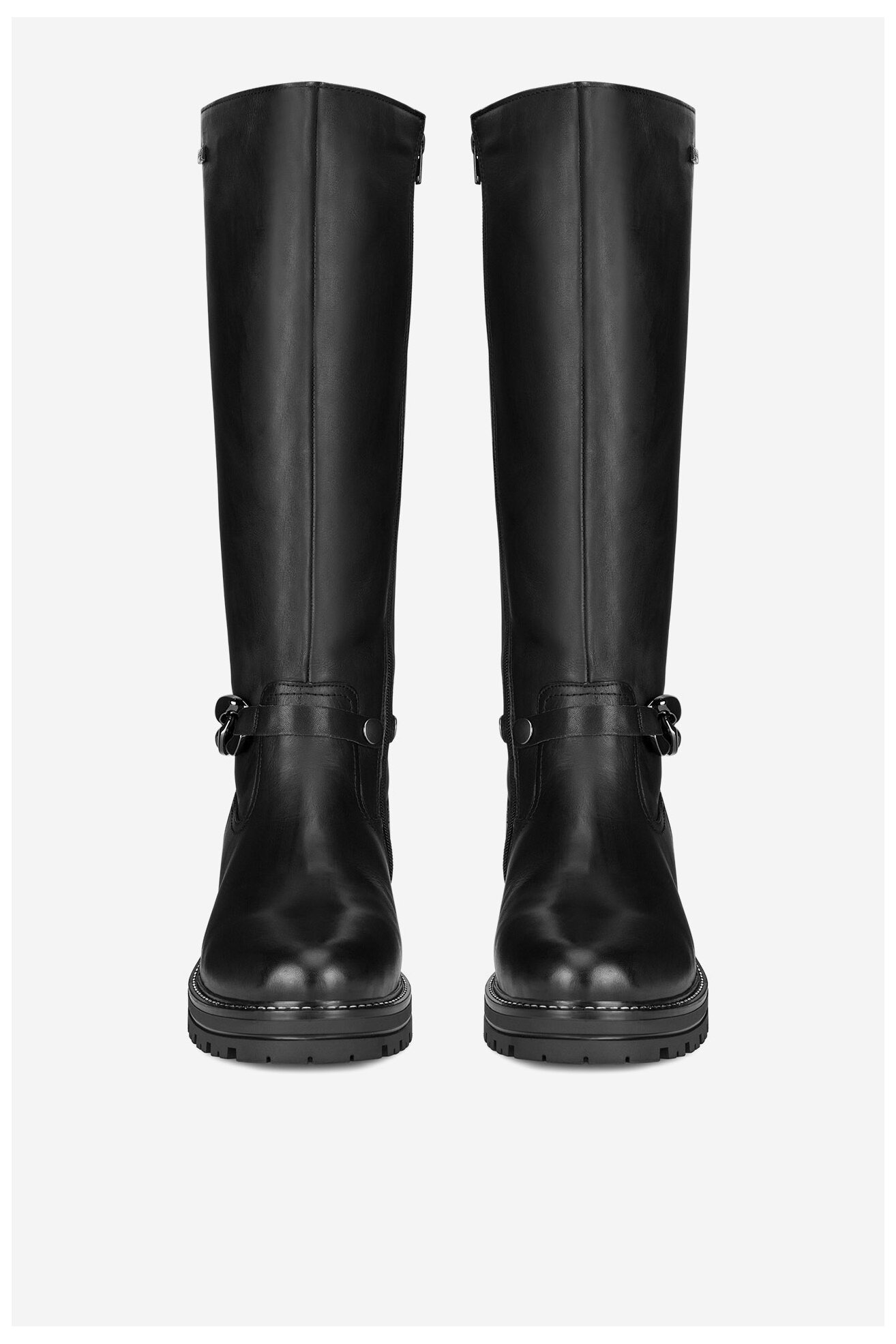 Kozaki Remonte D2282-01 Czarny