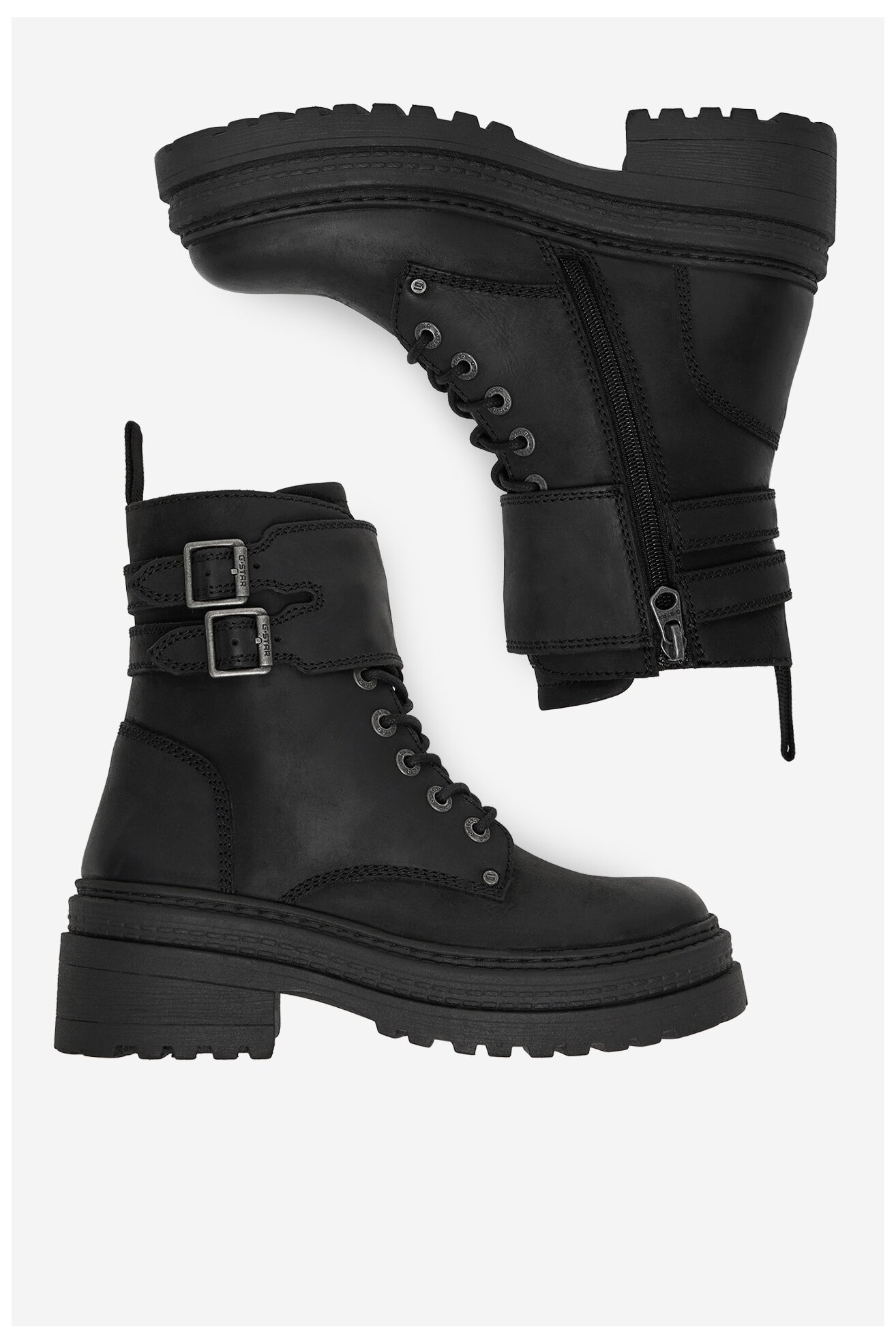 Csizma G-STAR RAW CEO-WI34-ALASKA-03 FEKETE