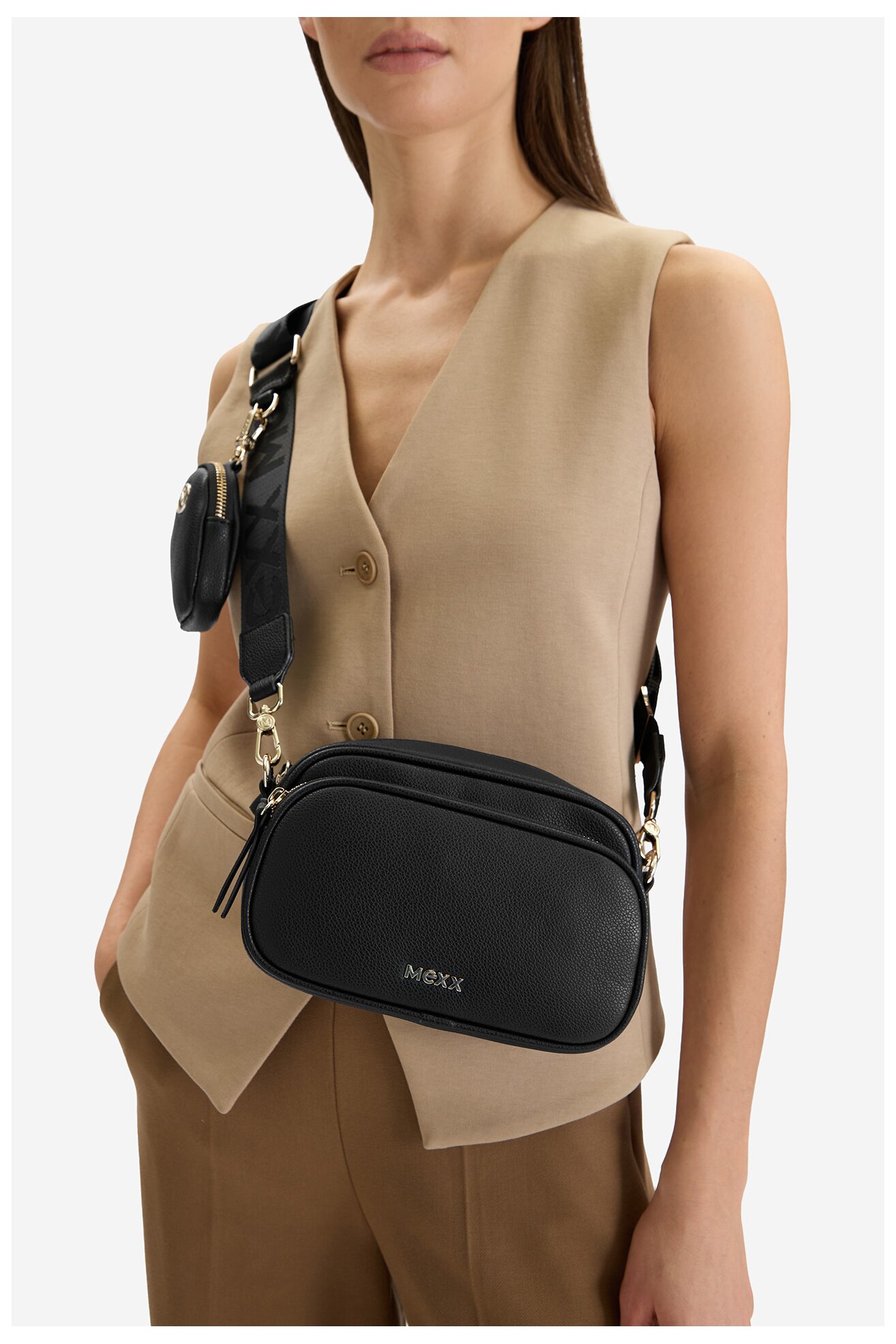 Сумка З Ремінцем Mexx CEO-MEXX-X-002-07 ЧОРНИЙ
