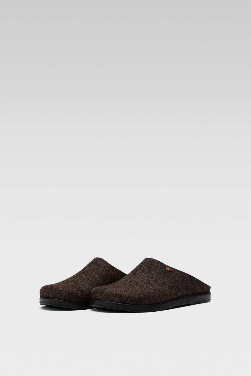 
                Scholl - Kapcie brązowe - 5904862046273