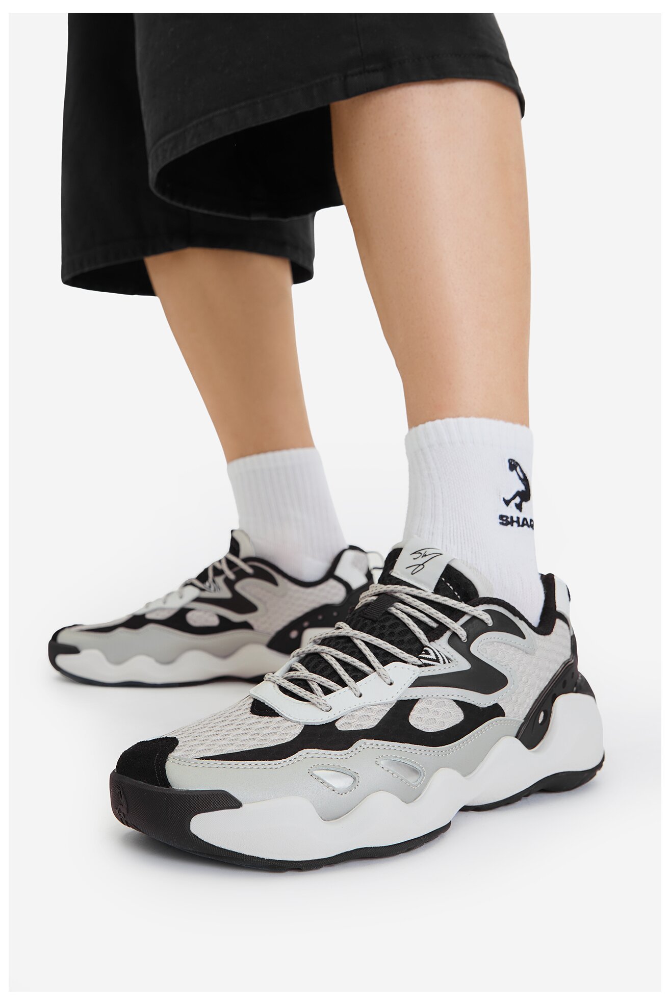 Кросівки спортивні SHAQ EO-REIGN AQ95055M-SB ЧОРНИЙ