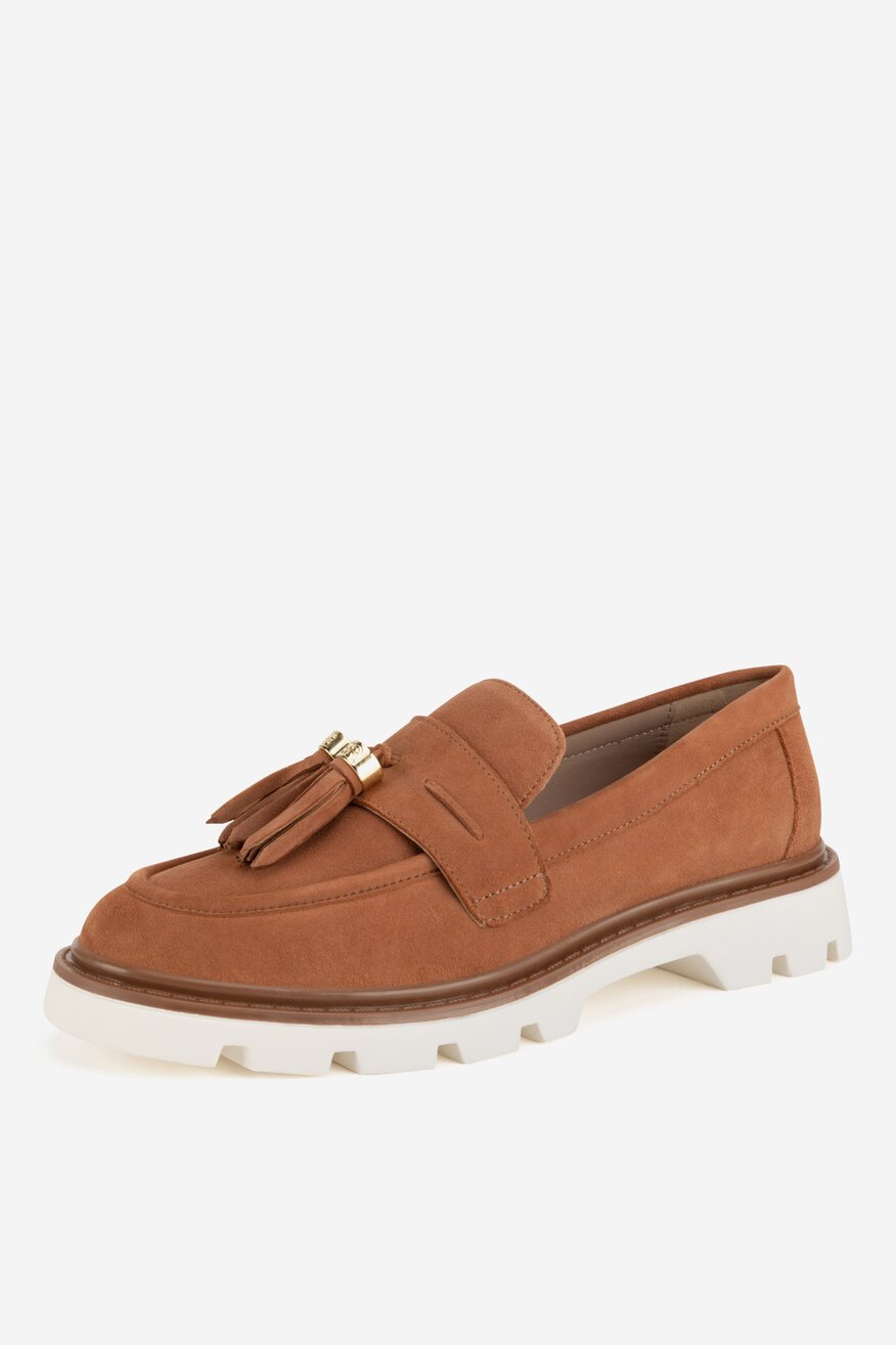 Gino Rossi - Loafersy zamszowe - 5903698599755