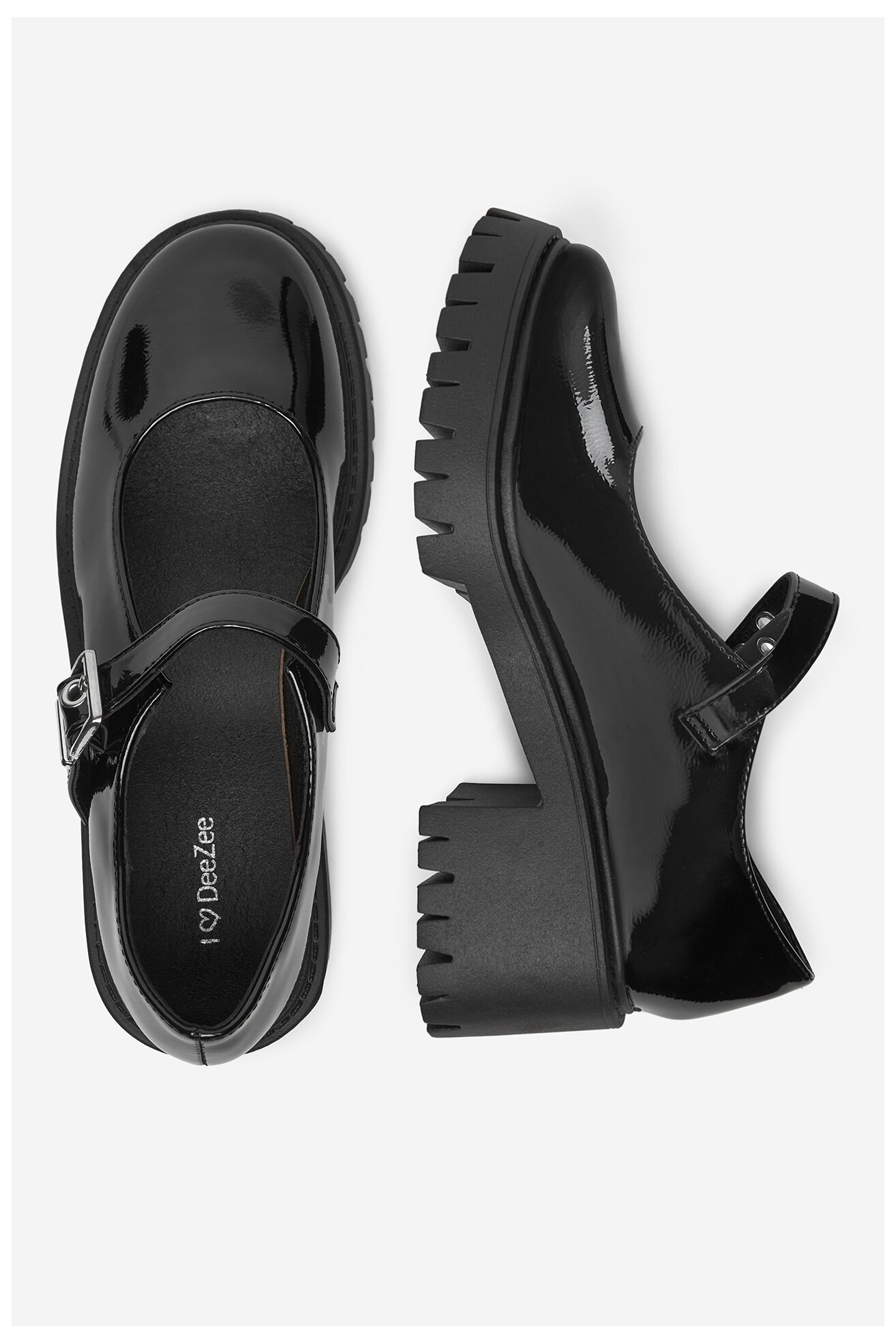 Напівчеревик DeeZee 8-508-2 ЧОРНИЙ