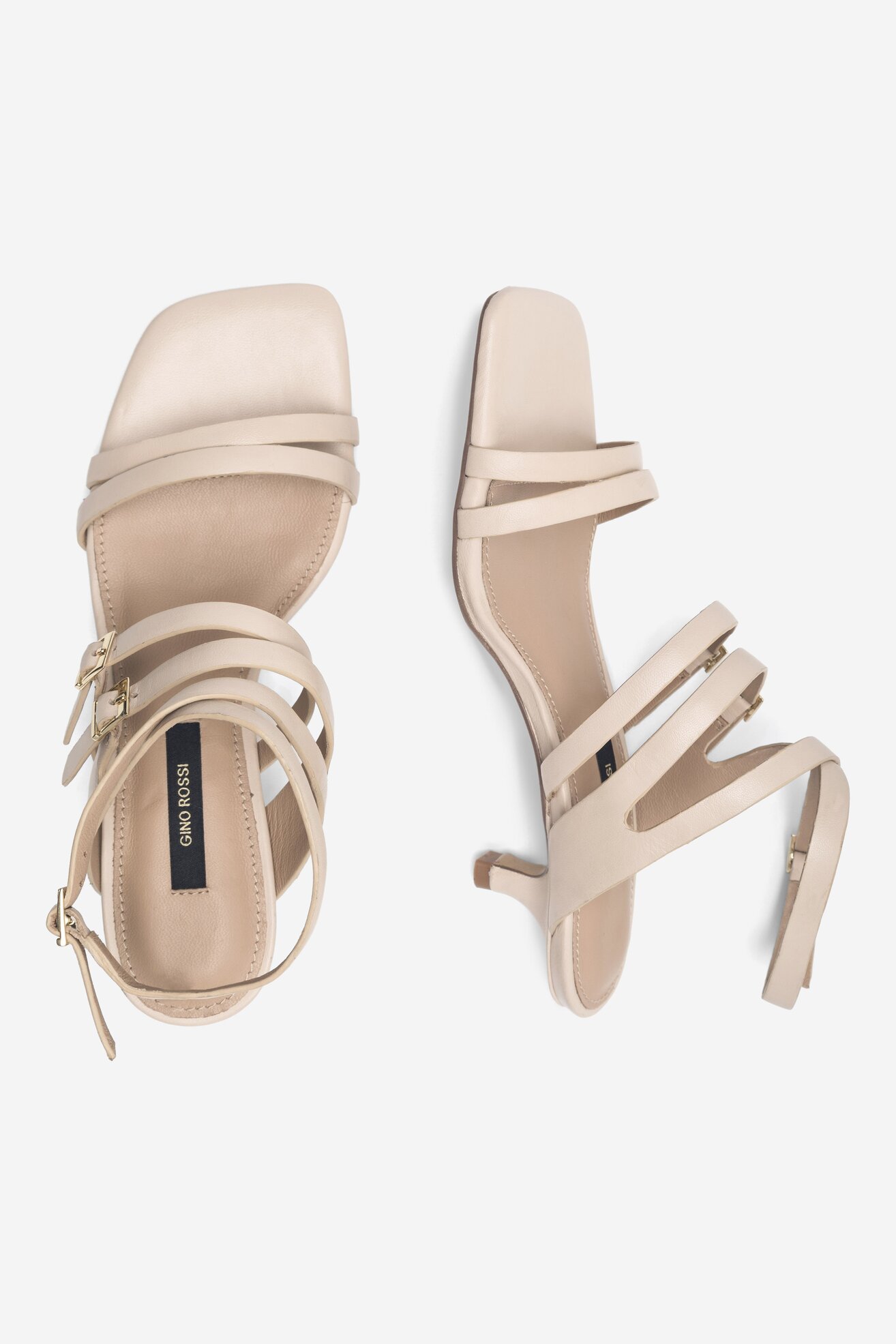Sandały Gino Rossi DOROTEA-108107 Beżowy