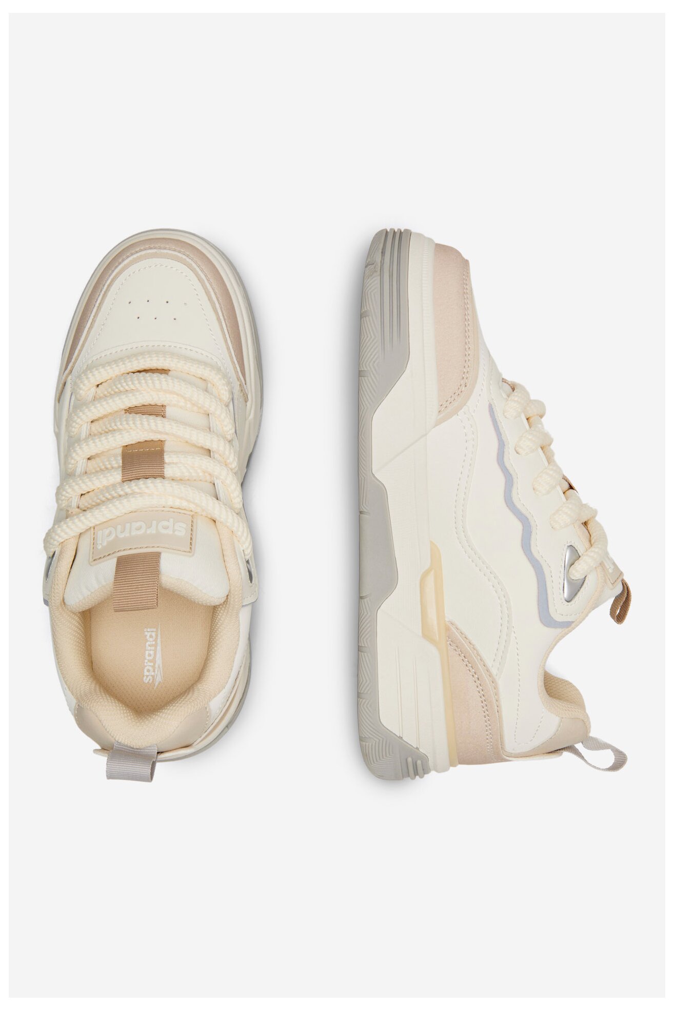 Sportovní obuv Sprandi A23N0043C-2 BÉŽOVÁ