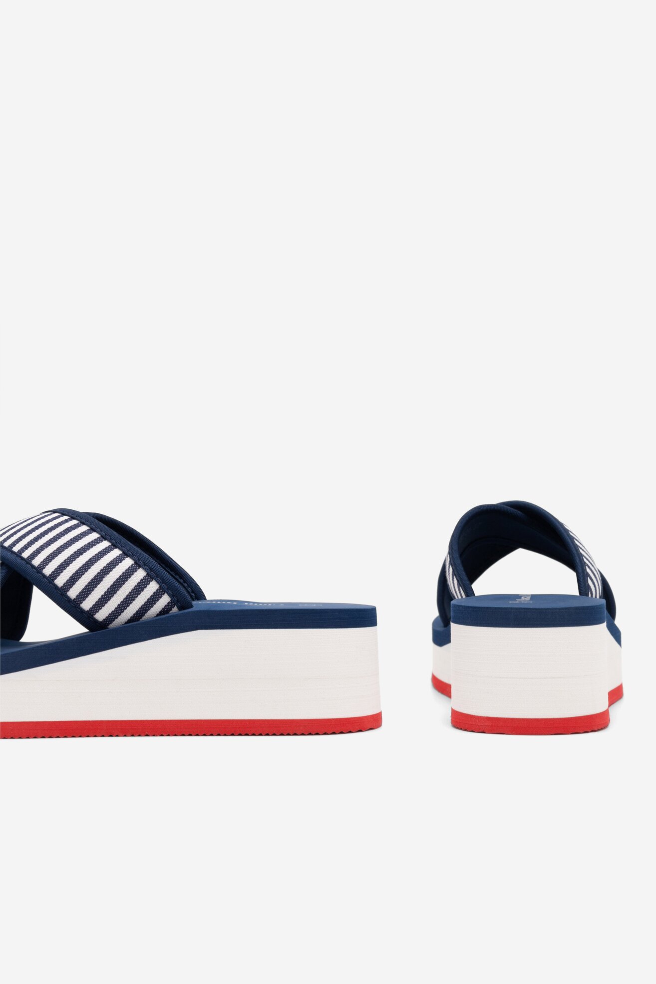 Klapki Clara Barson KRISTY WSS20782-01 Granatowy