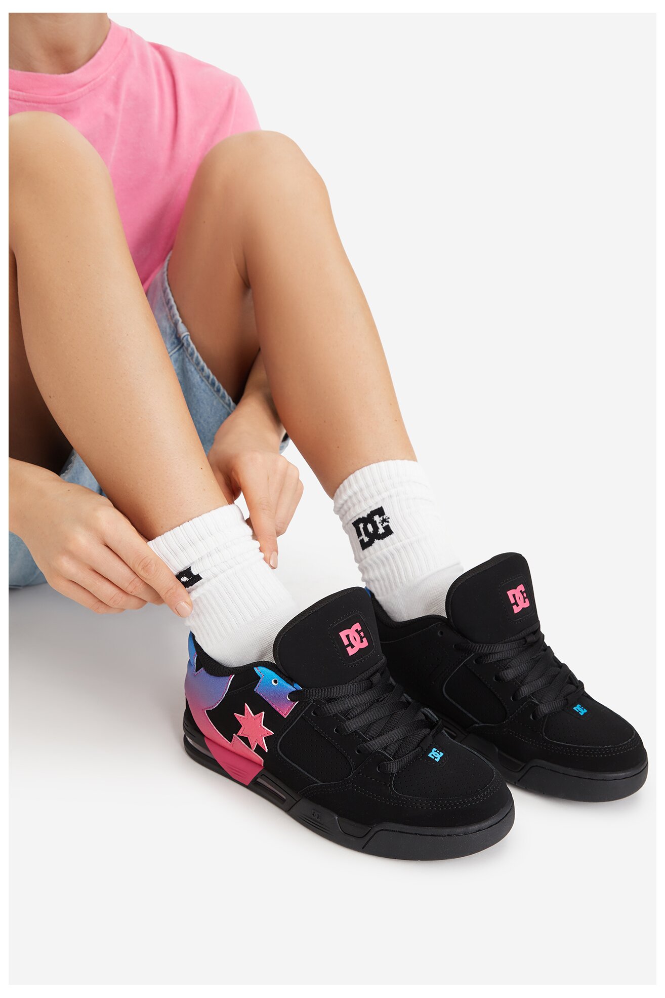 Obuwie sportowe DC Shoes EO-DC COMMAND DC02744002 Czarny