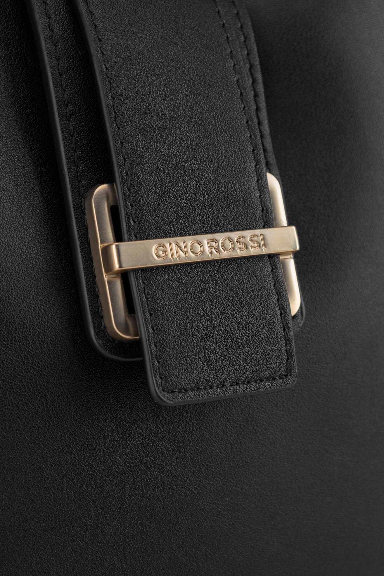 Kézitáska Gino Rossi 1-2 FEKETE