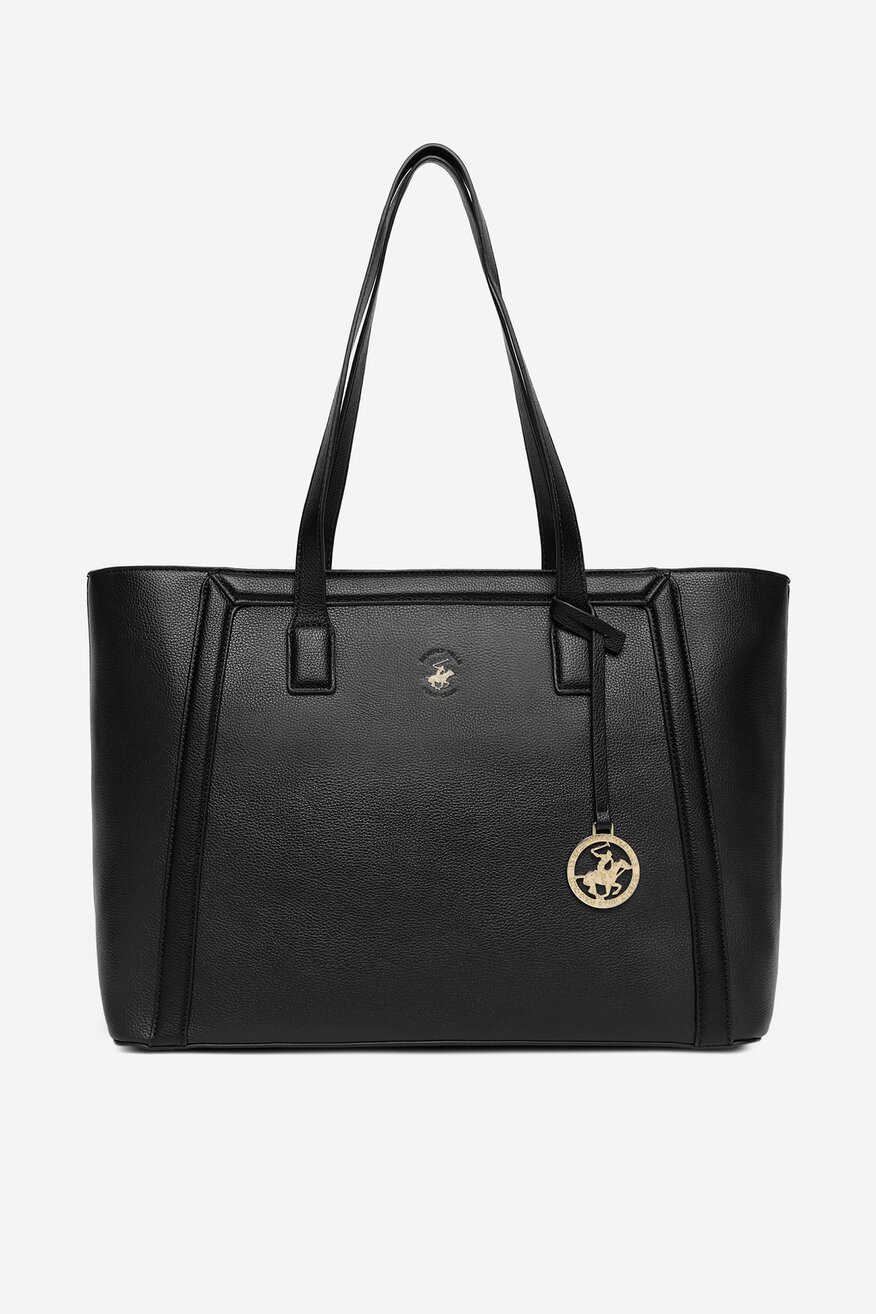 Geantă de mână Beverly Hills Polo Club NEGRU - 5906751252864