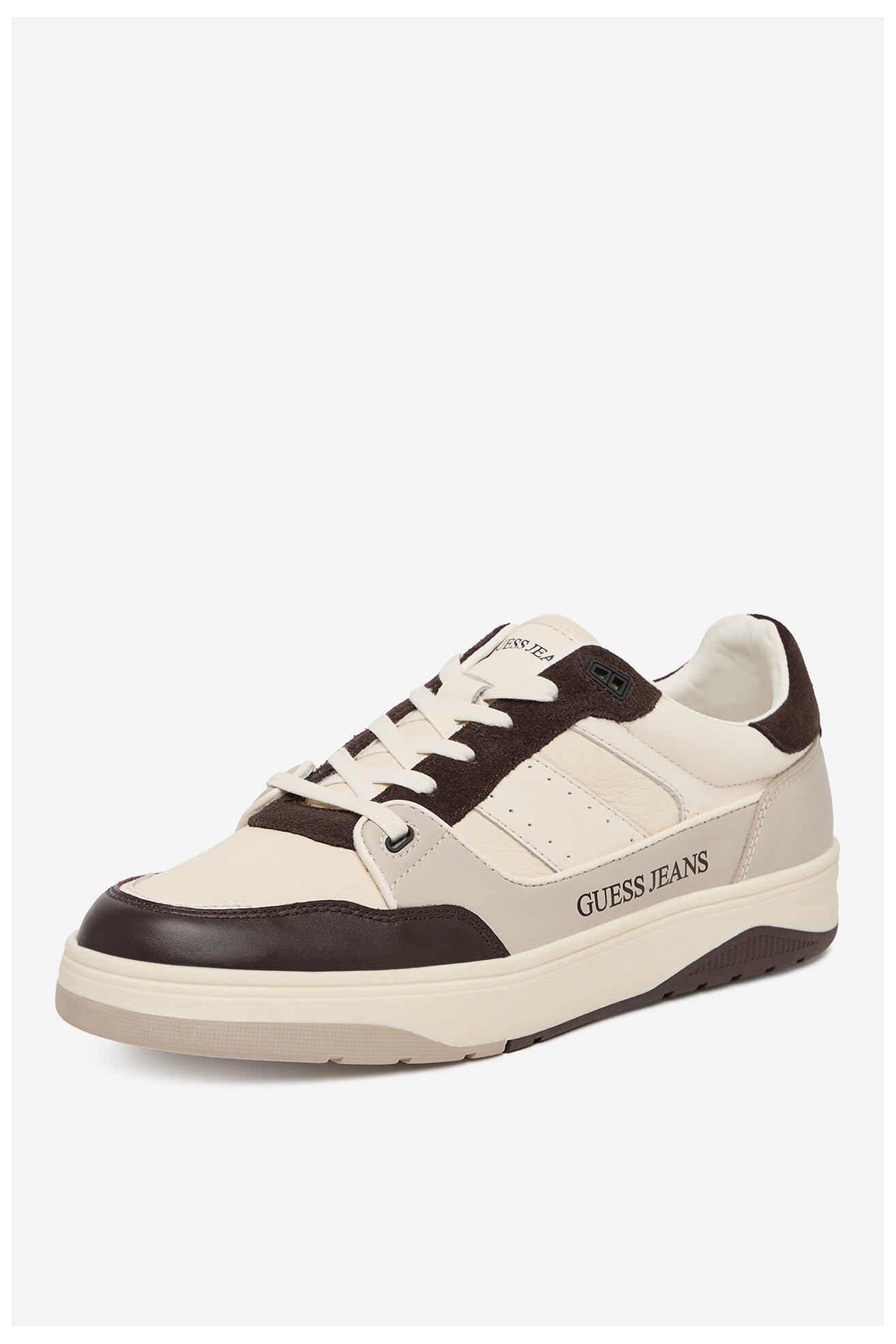 Sneakers GUESS JEANS EO-TEKSAS-01 126AM Kremowy