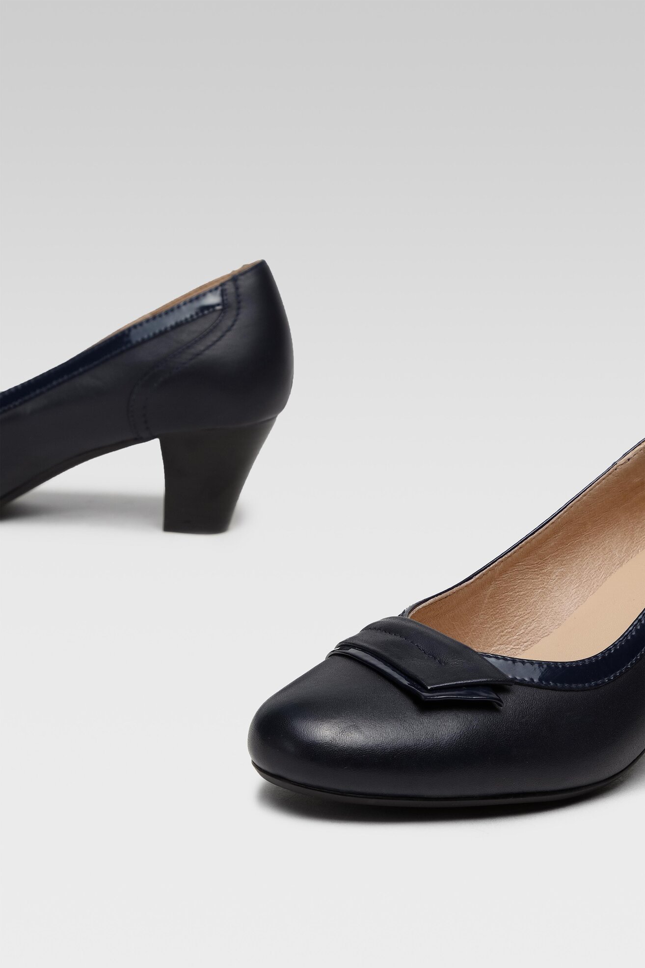 Czółenka Lasocki WYL3140-1Z Granatowy