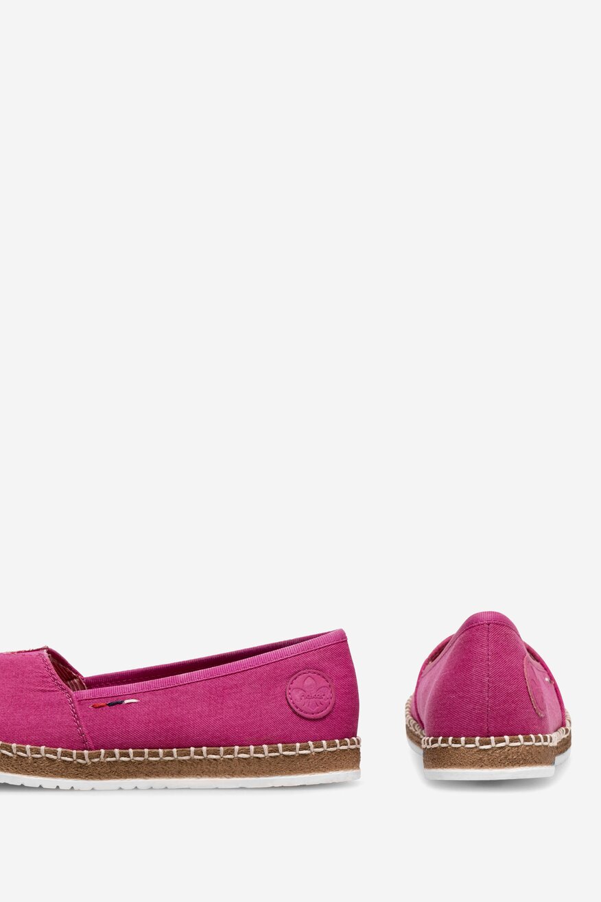
                        Espadryle Rieker M2278-31 Różowy ciemny - 2230056240077