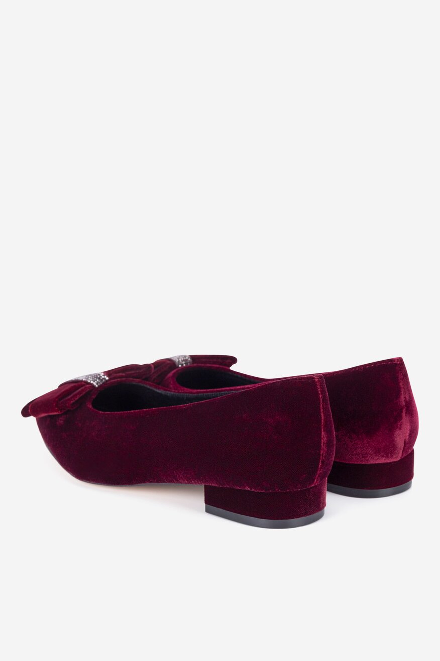 
                Baleríny Jenny Fairy BORDÓ - 5905588941118