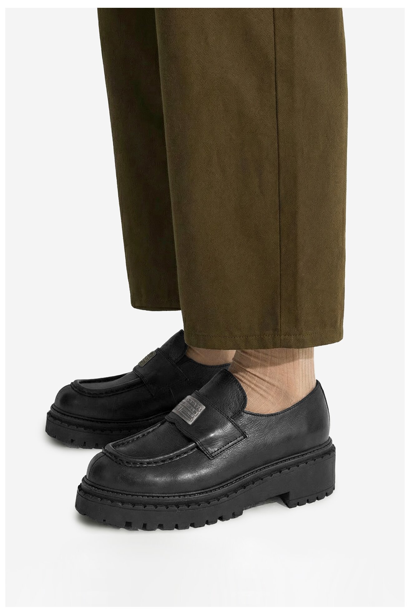 Mokasyn G-STAR RAW EO-DOLUNAY-25FW05 Czarny