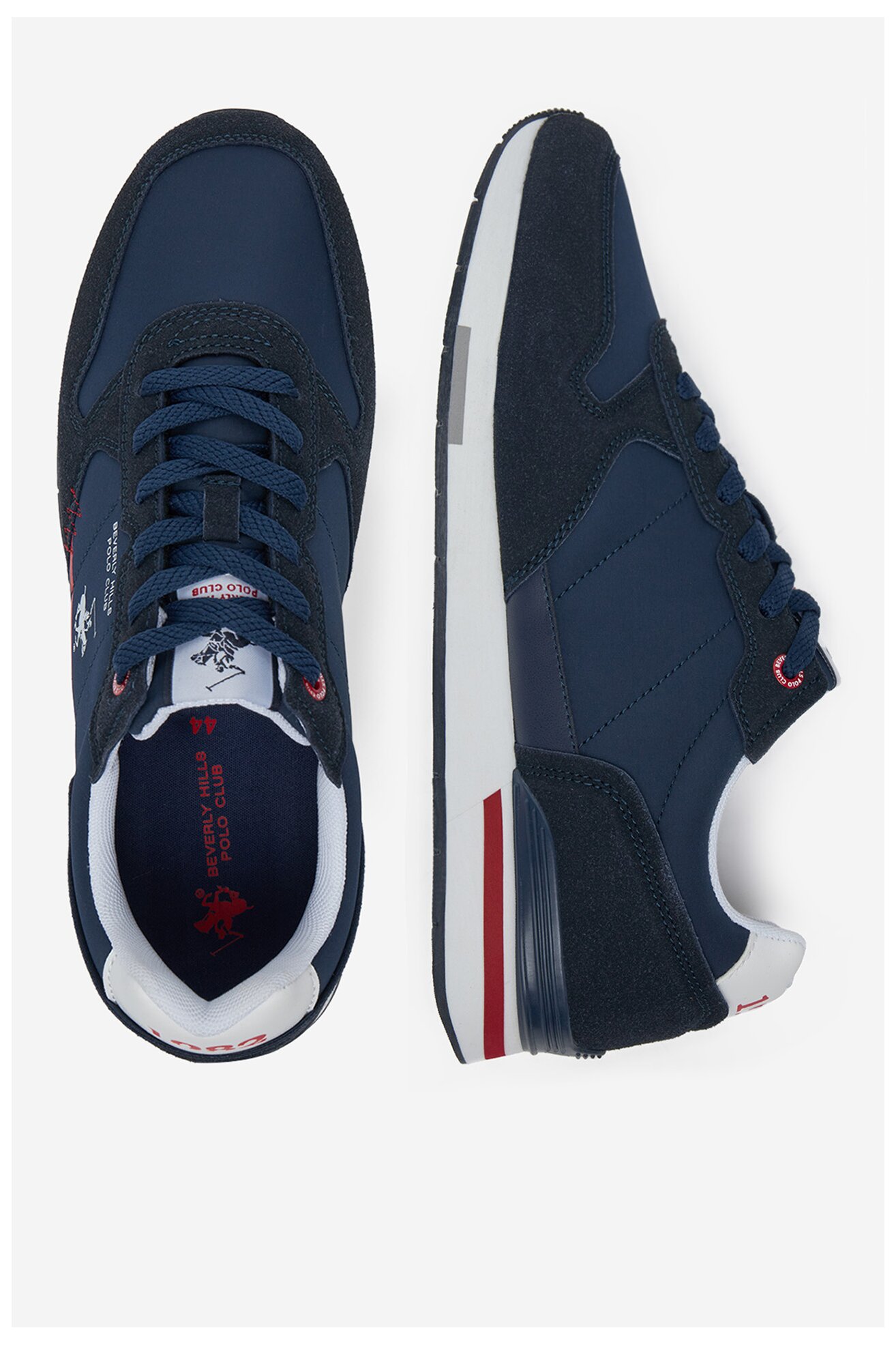 Sneakerși Beverly Hills Polo Club V5-6414 BLEUMARIN