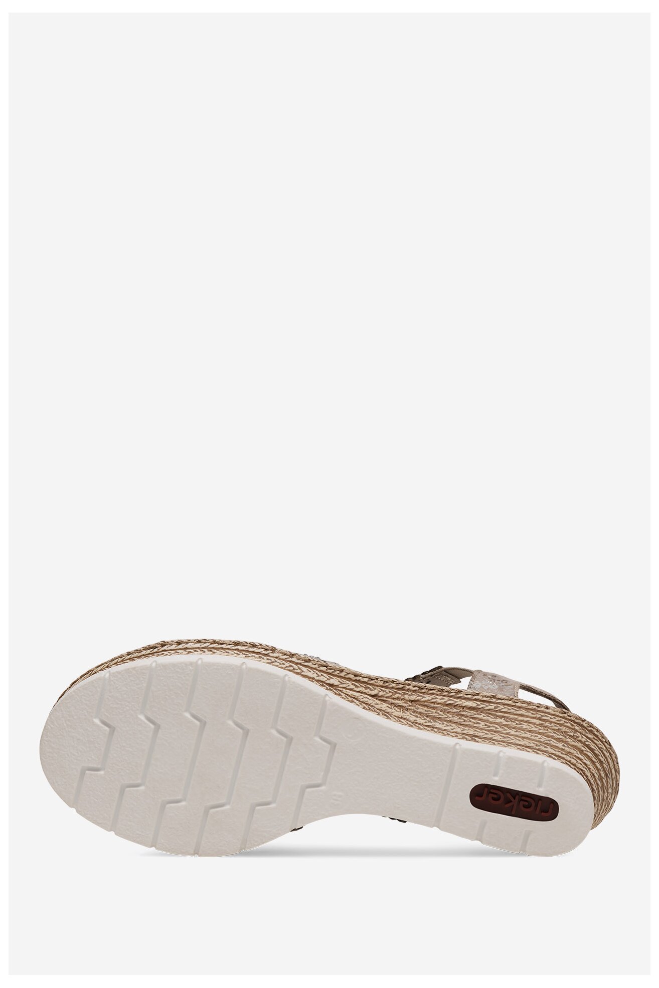 Szandál Rieker 61916-91 EZÜST