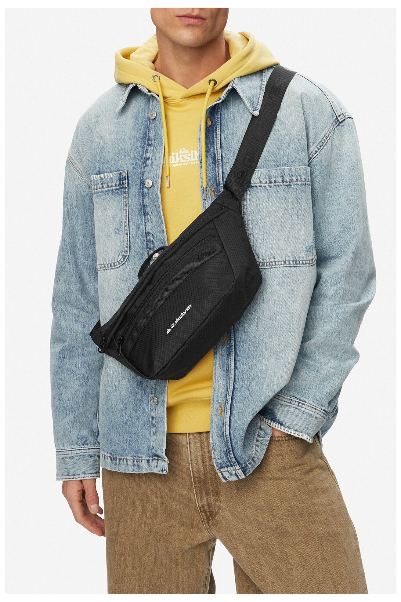 Сумка Чоловіча QUIKSILVER WBEO-QUIK-M-001-10 ЧОРНИЙ
