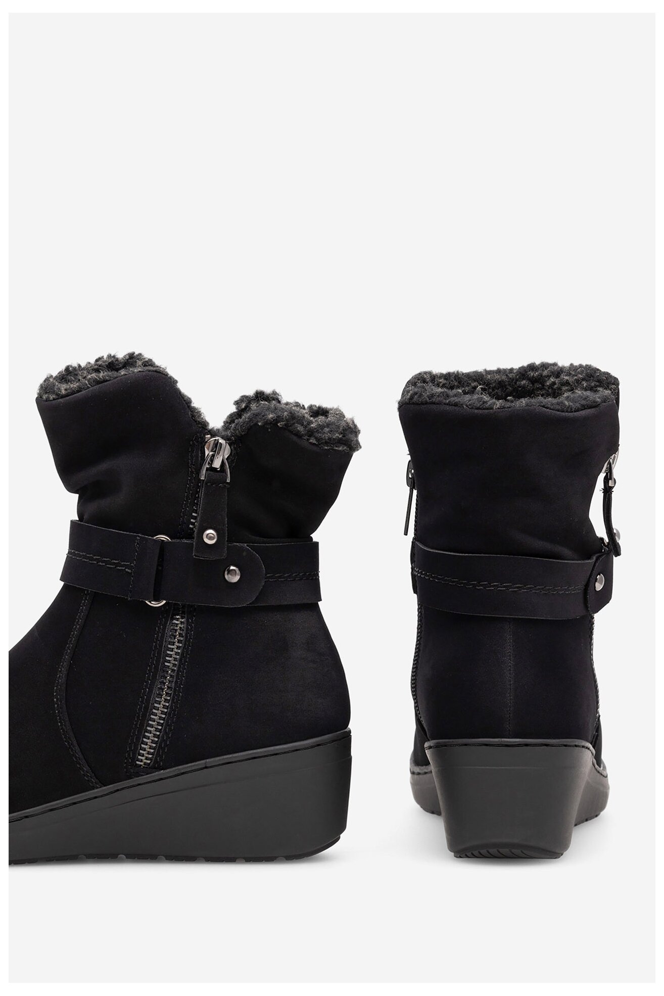 Botki Clara Barson WS6093-13 Czarny