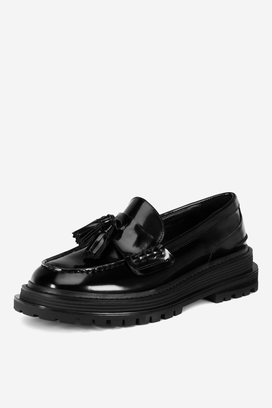 Mocasini Badura NEGRU - 5905588904700