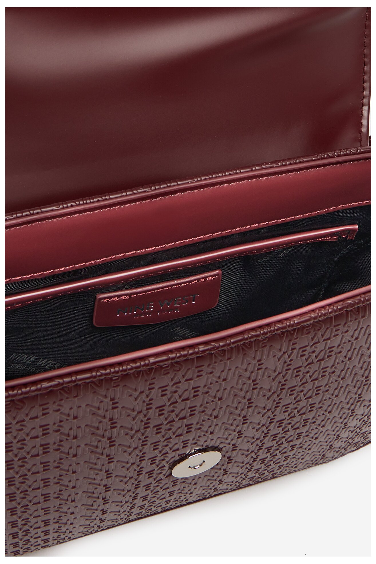 Дамска чанта NINE WEST CEO-HAMPSHIRE-I-LDA8176 БОРДО