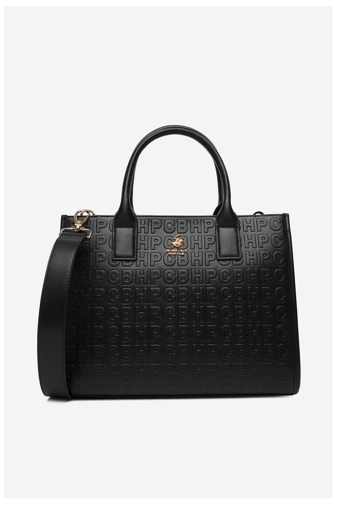 Сумка З Ремінцем Beverly Hills Polo Club EO-BHPC-S-002-09 ЧОРНИЙ