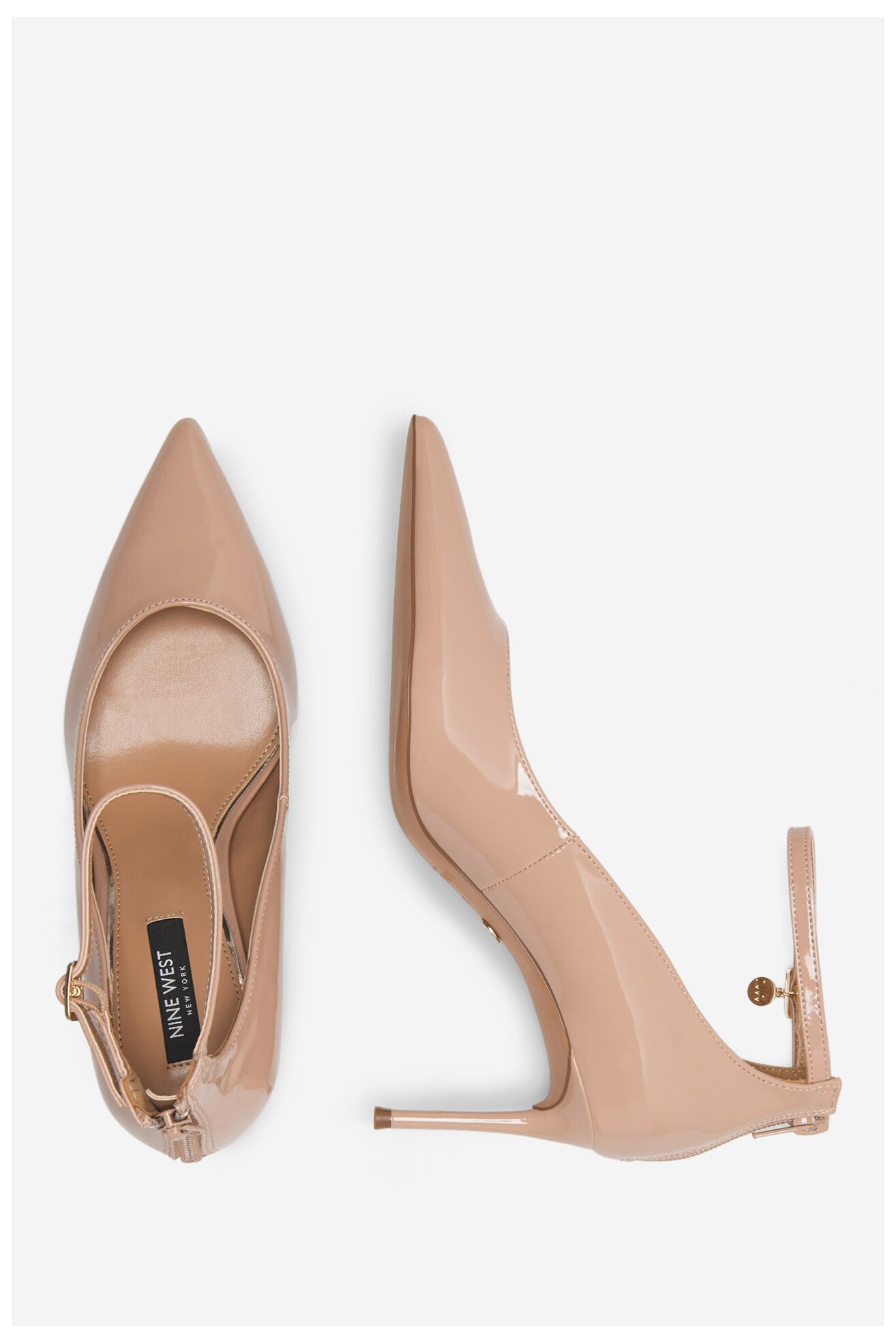 Czółenka NINE WEST SJ1489 Beżowy