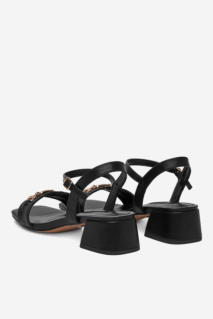 Sandály NINE WEST ČERNÁ - 5906751084113