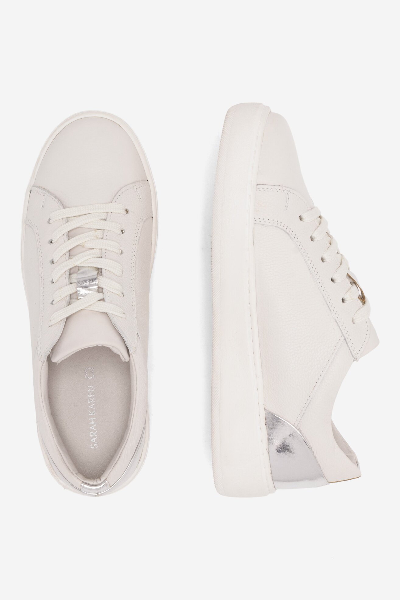 Sneakers Sarah Karen WI16-CARSON-01 Biały