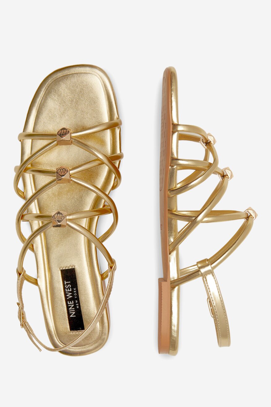 Сандали NINE WEST ЗЛАТИСТ - 5905588555681