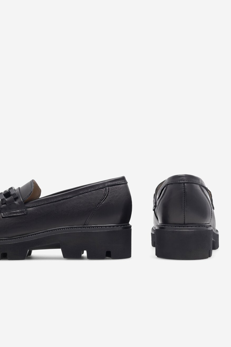 Badura - Loafersy skórzane - 5905588109662