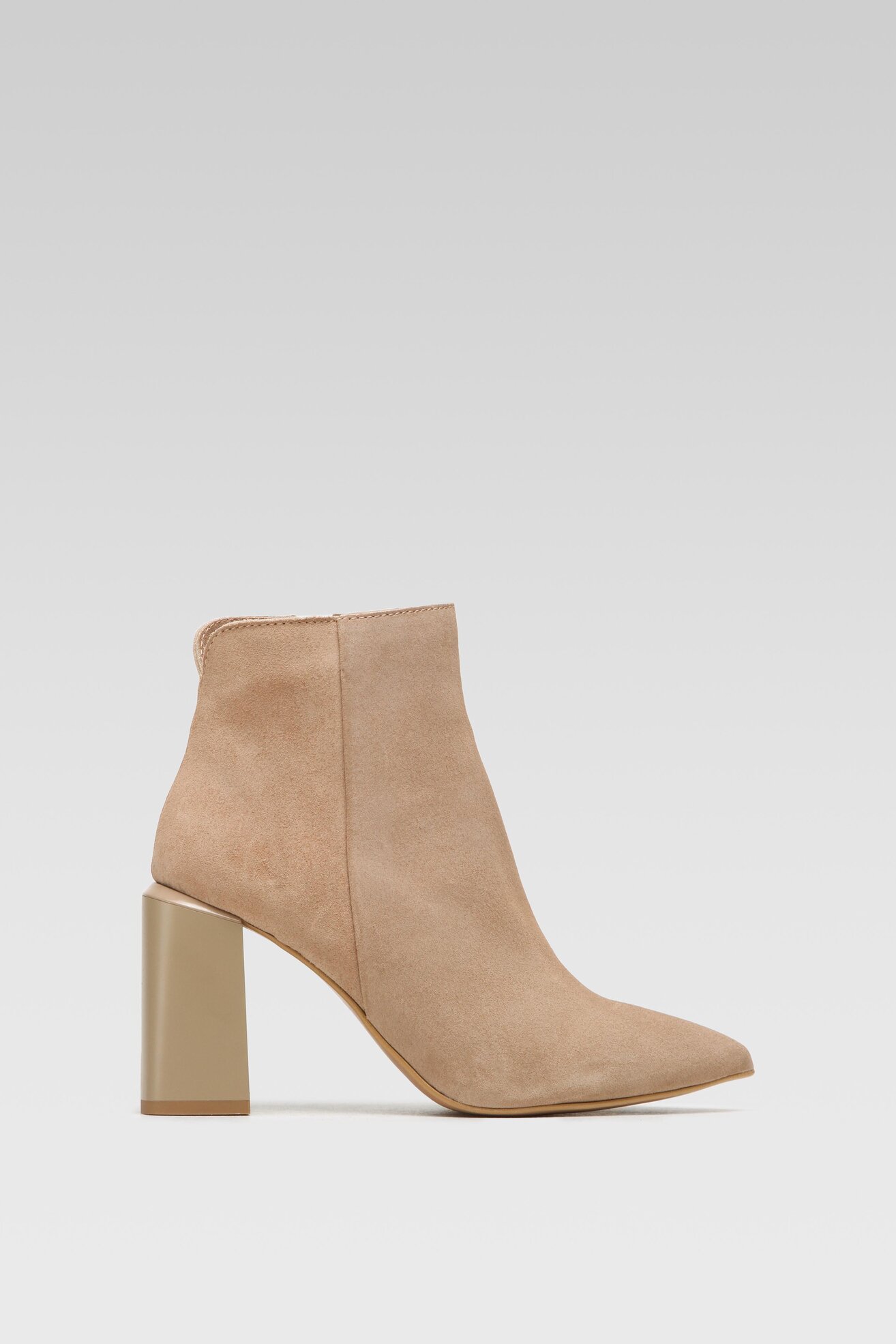 Botki SIMPLE SIMPLE-SL-34-02-000077 203 Beżowy