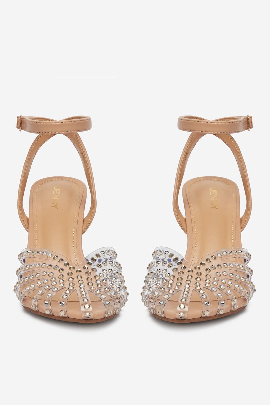 Pantofi cu toc Jenny BEJ - 5906751008942