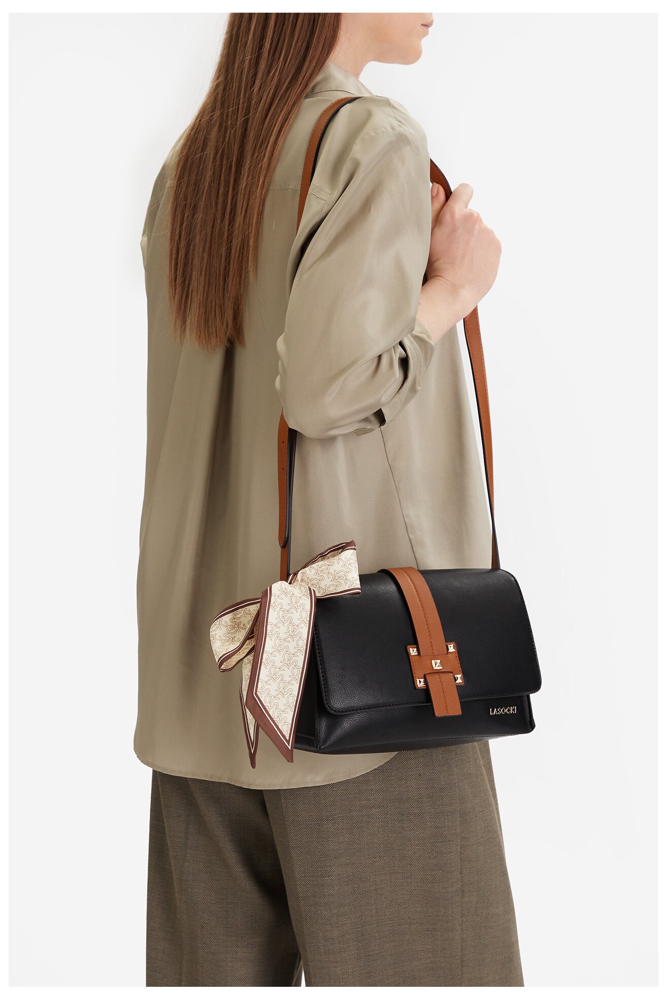 Kézitáska Lasocki CEO-LSK-L-008-09 FEKETE