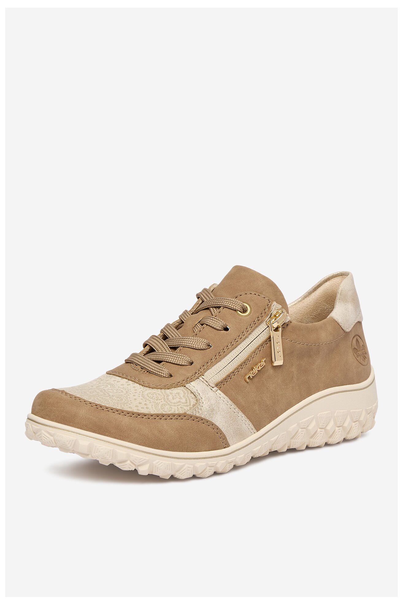 Половинки обувки Rieker CEO-59502-62 ТЪМНОБЕЖОВ