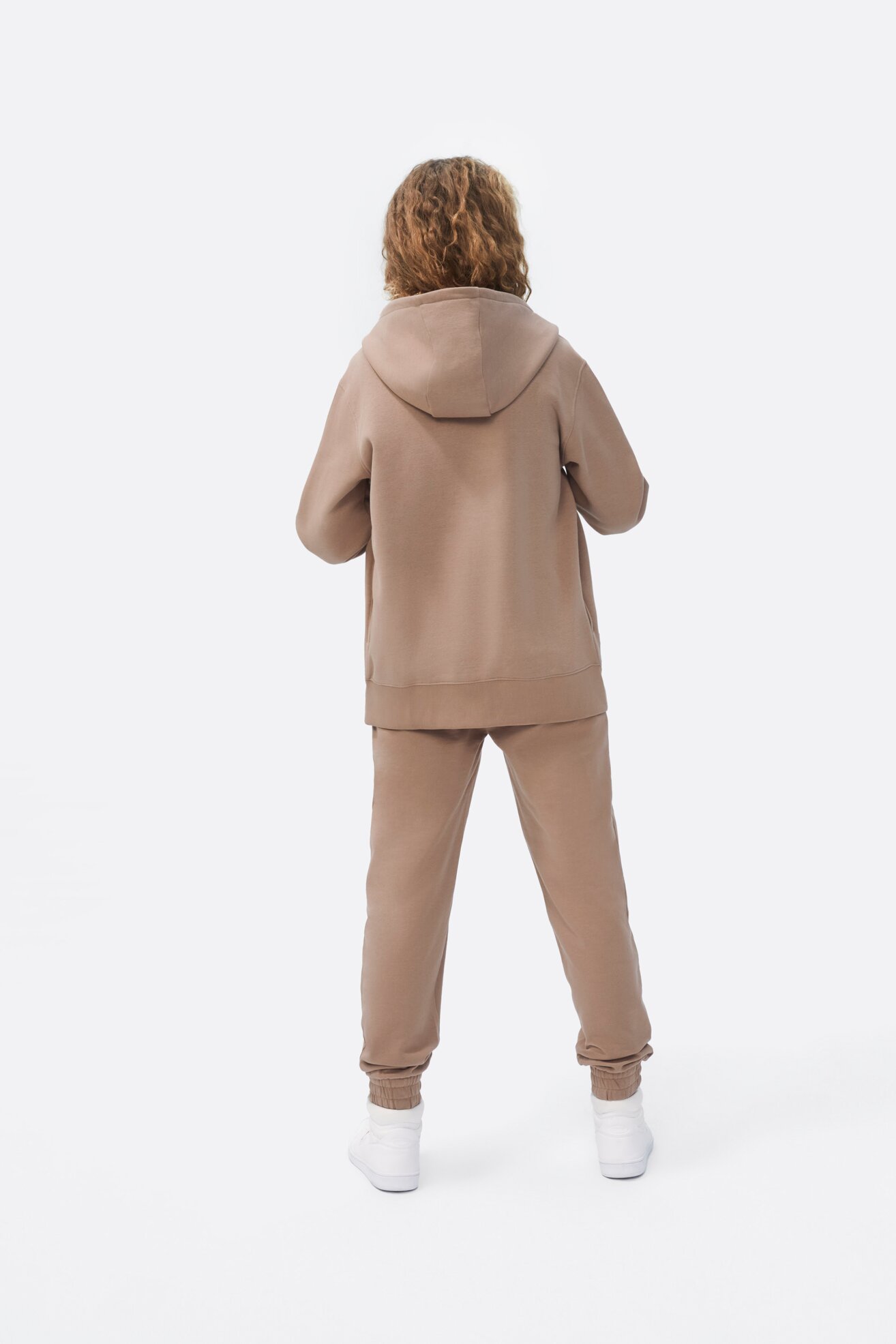 Bluza zip Sprandi SP22-BLDR100 Brązowy