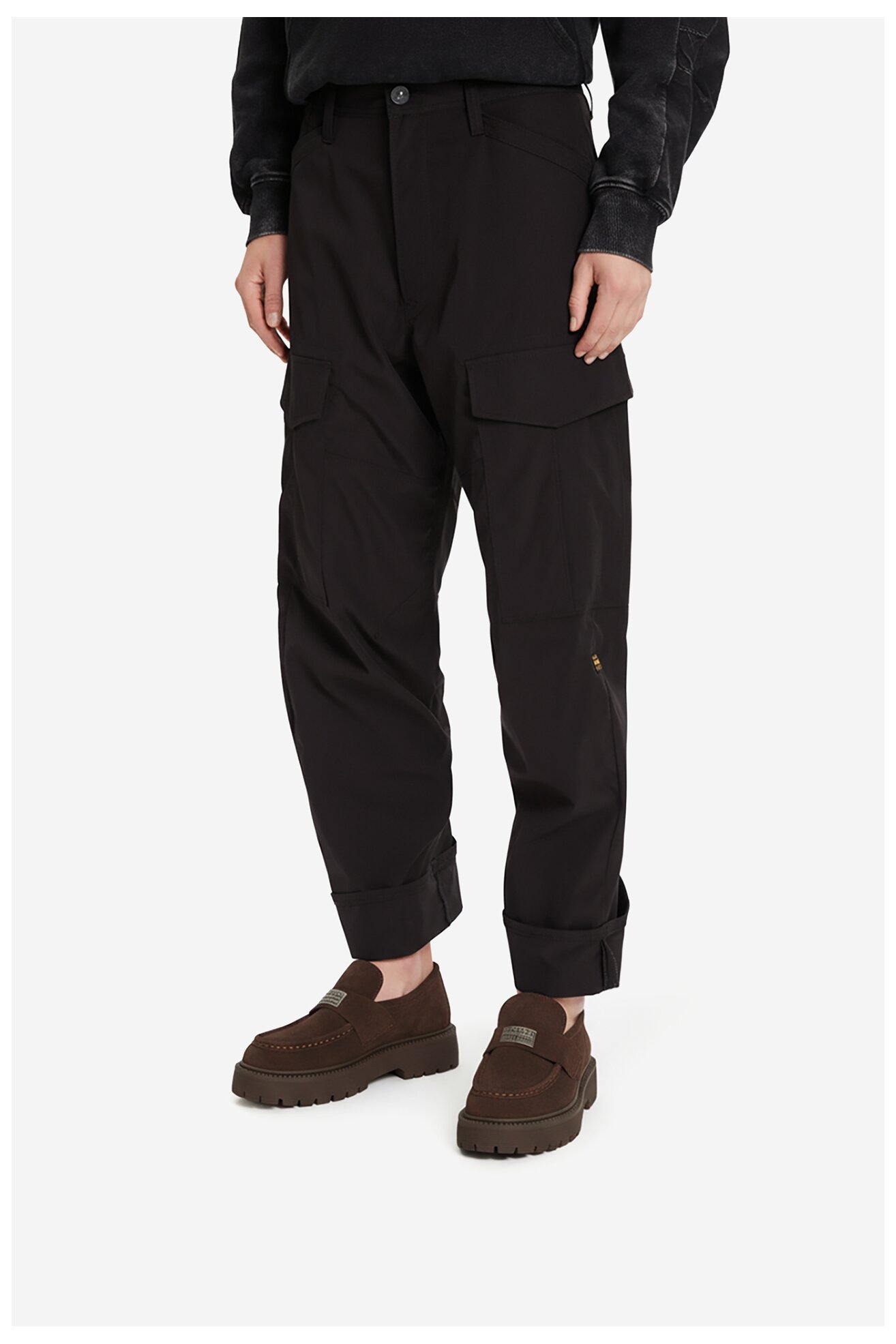 Боти G-STAR RAW EO-ZEYNEP-70863-1 ТЪМНОКАФЯВ