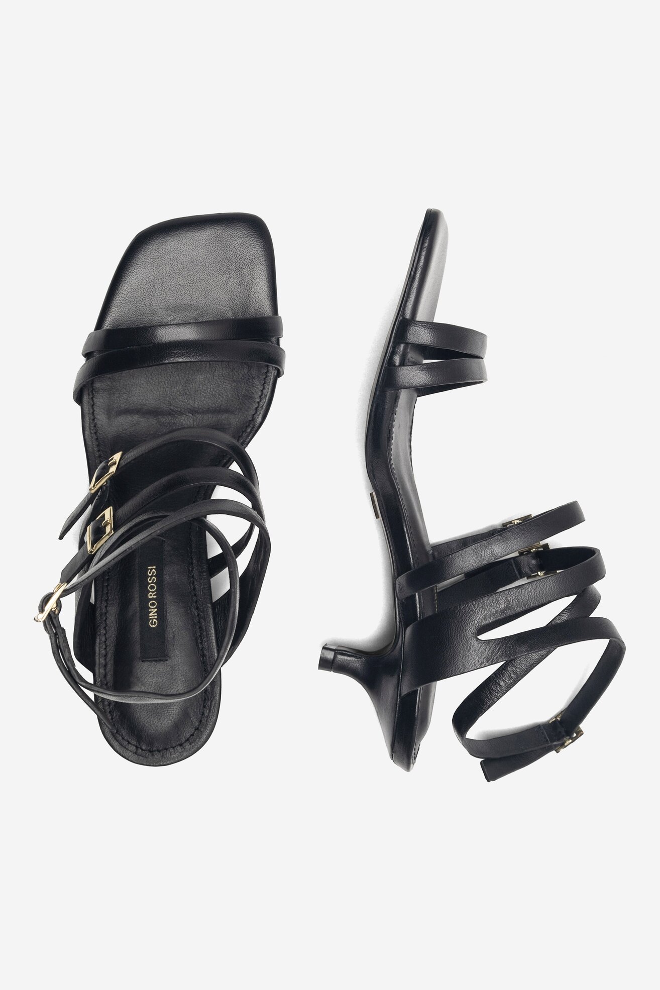 Sandały Gino Rossi DOROTEA-108107 Czarny