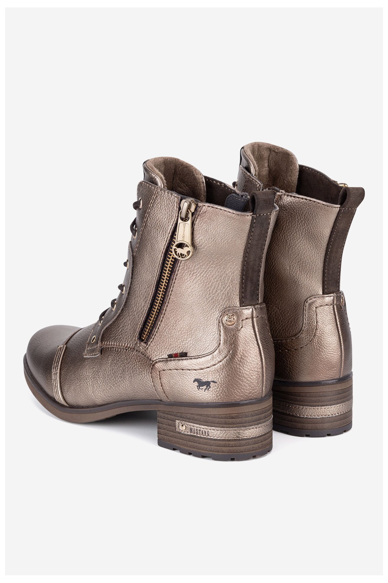 Csizma Mustang 1229-513 ARANY