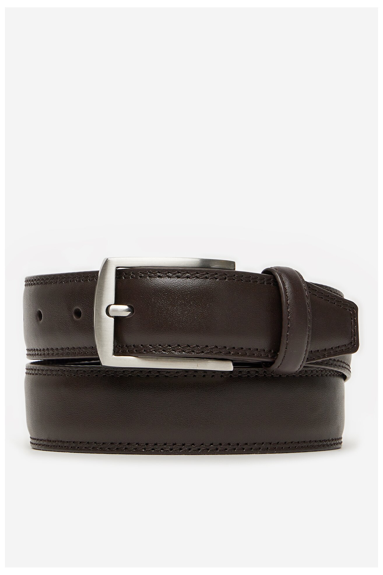 Férfi öv Gino Rossi C-LIAM-ZZ24117-A SÖTÉTBARNA