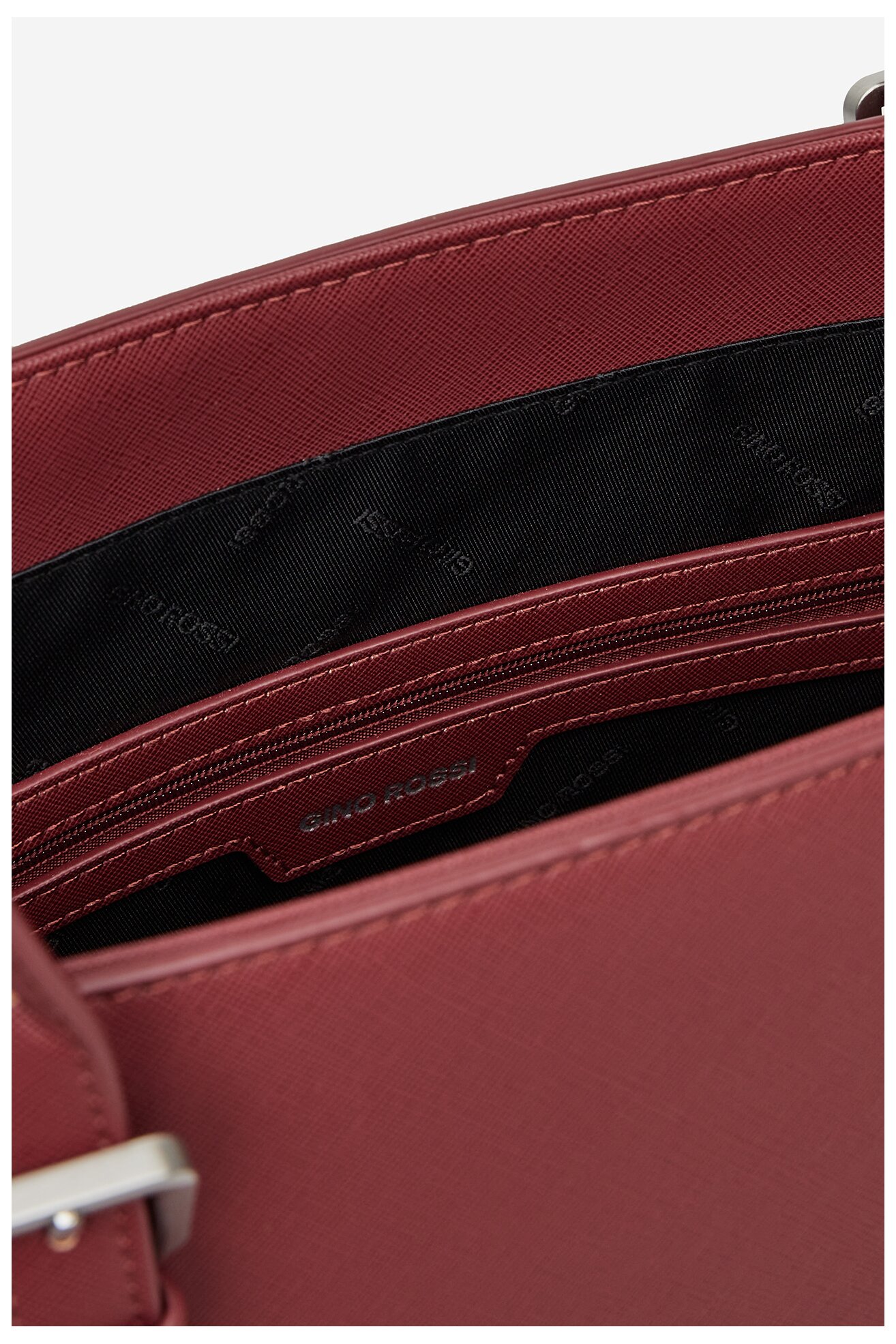 Kézitáska Gino Rossi RC-19681 BORDÓ