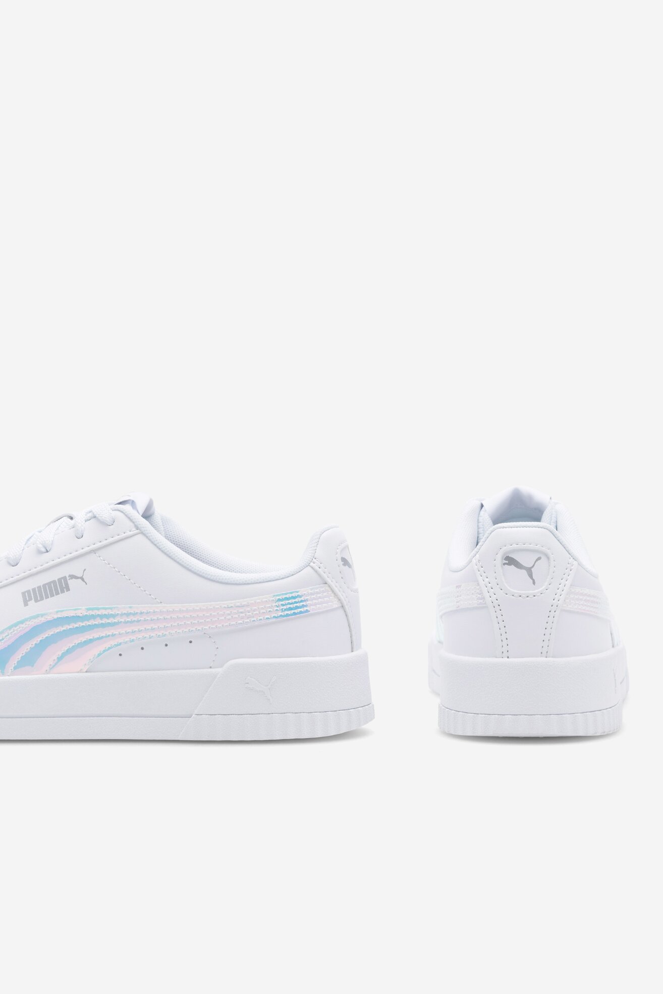 Obuwie sportowe Puma PUMA CARINA HOLO JR 38374101 Biały