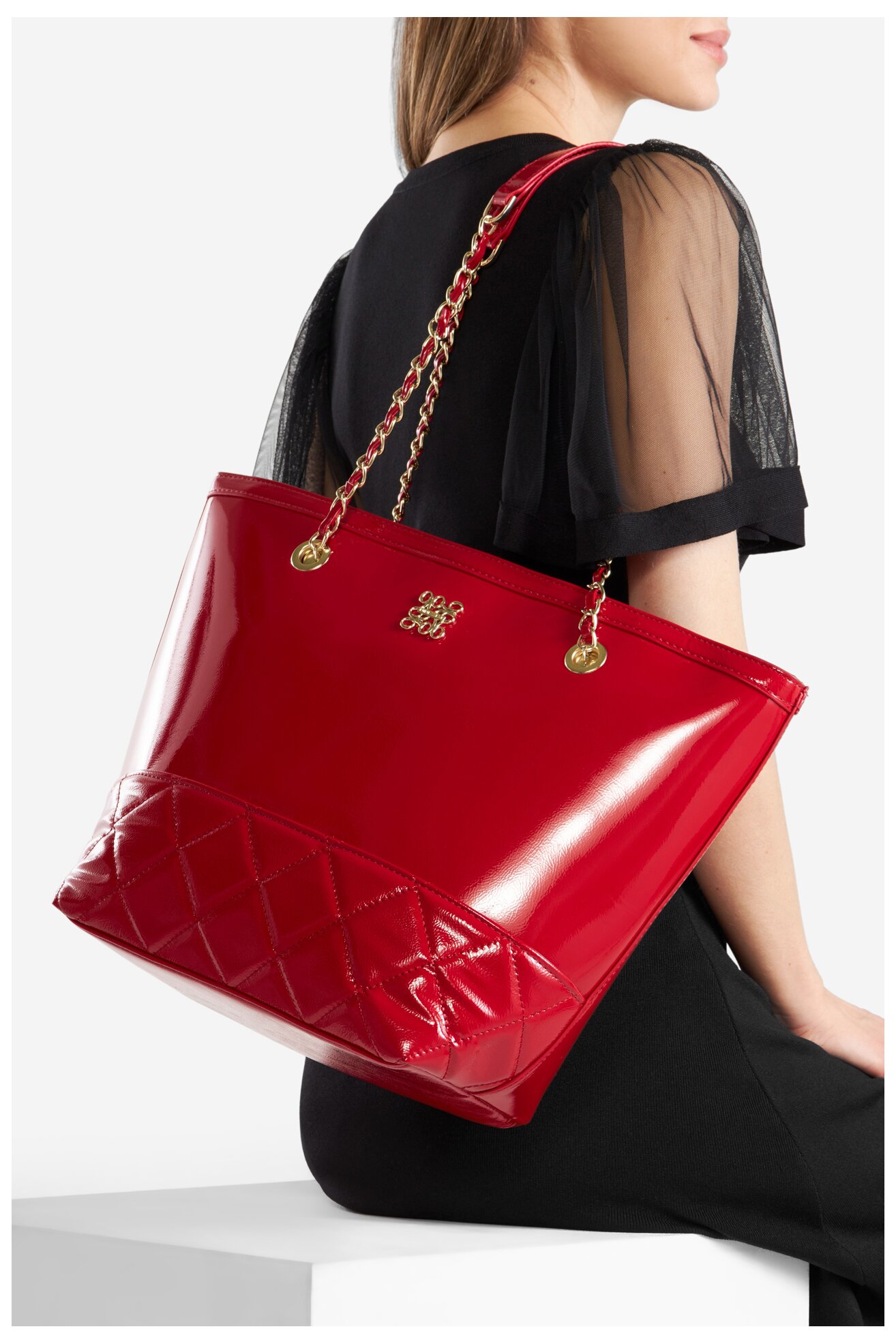 Kézitáska NINE WEST BW2A0079 PIROS