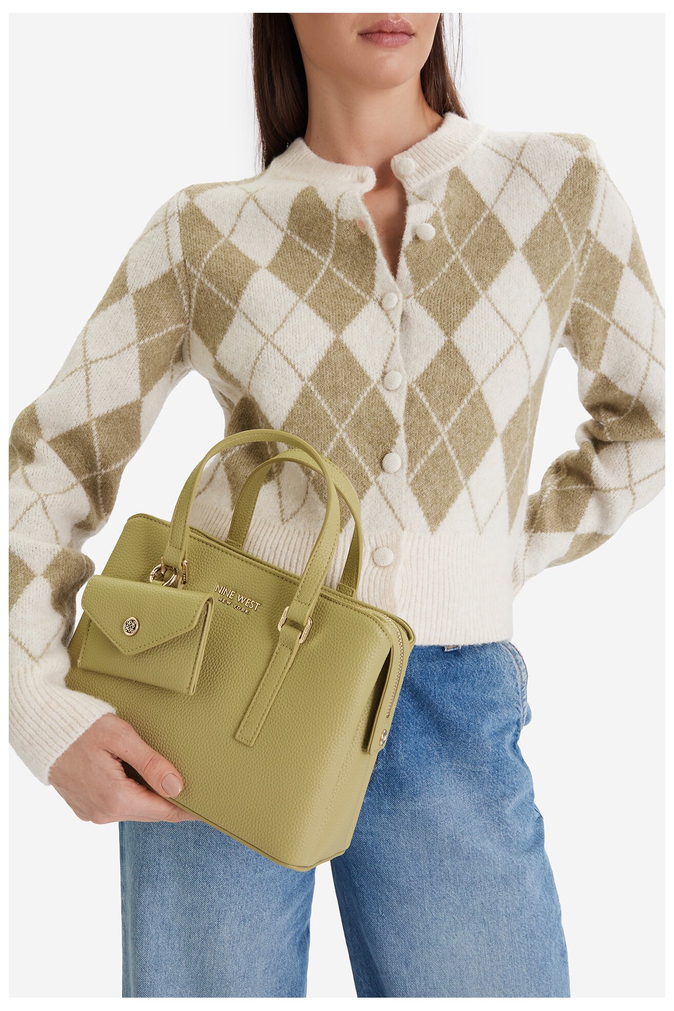 Torebka NINE WEST CEO-NIRA-KY251 Zielony