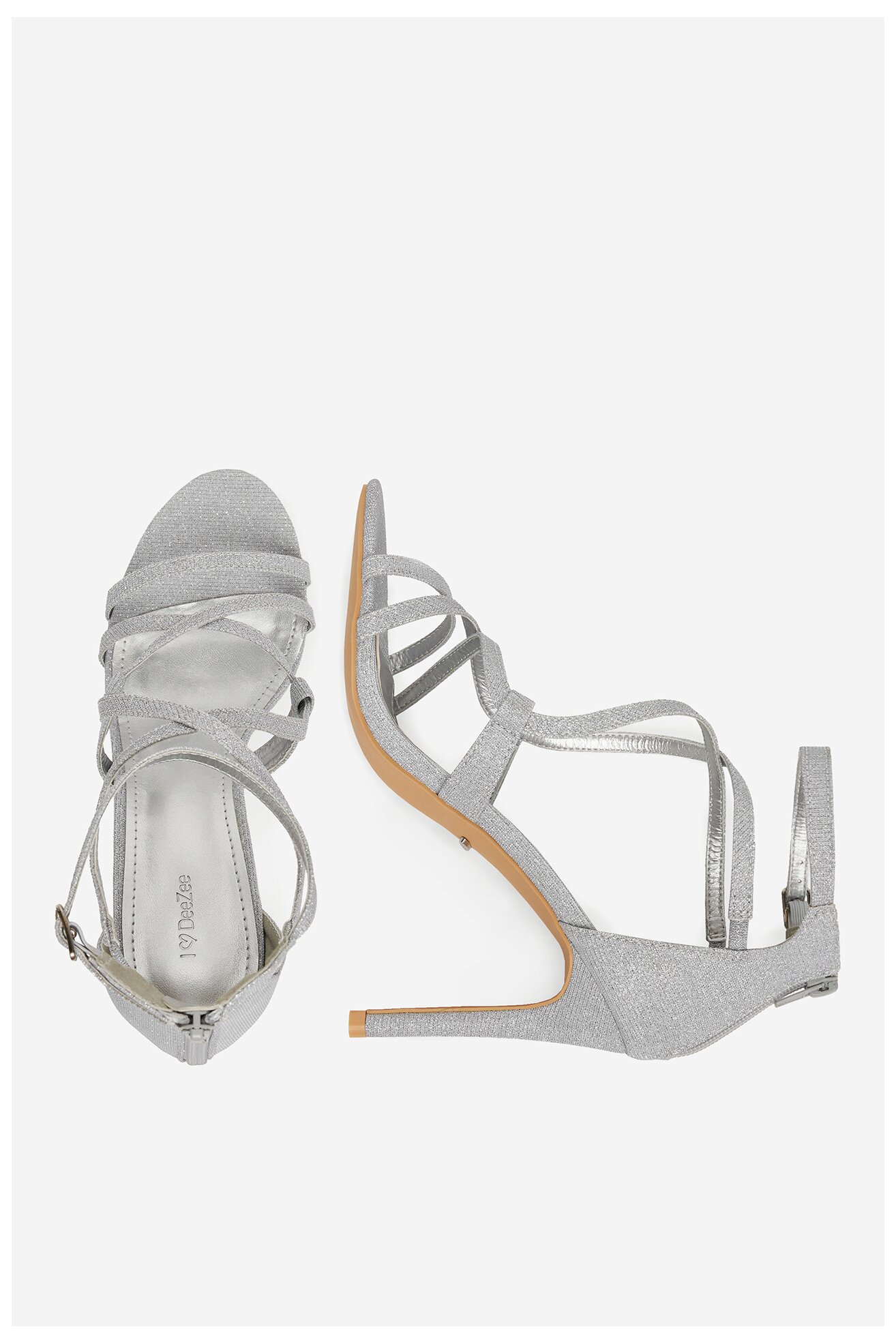 Сандалі DeeZee F89725-88 СРІБНИЙ