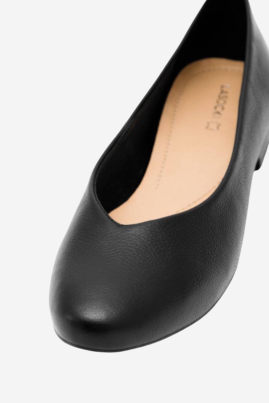 
                Lasocki - Baleriny skórzane - 5905588509738